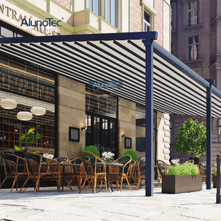 Auvent électrique rétractable étanche de haute qualité pour restaurant