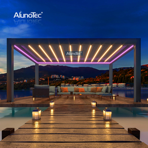 AlunoTec 12x16 pergolas structures de fixation de toit solutions de conception couverture de balcon pour le coût