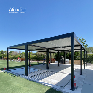AlunoTec Mega Structures extérieures café hôtel restaurant villa motorisé couvertures de patio haut de gamme