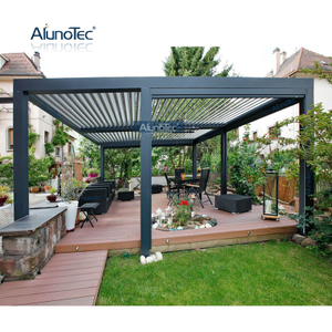 AlunoTec A Pergola 5.5 MX 4.5 M Toits motorisés Toit à persiennes motorisées pour devis